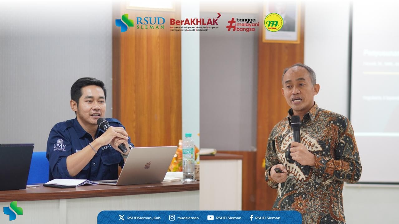 Penyusunan Tarif Berbasis Clinical Pathway, Upaya RSUD Sleman Tingkatkan Mutu Layanan